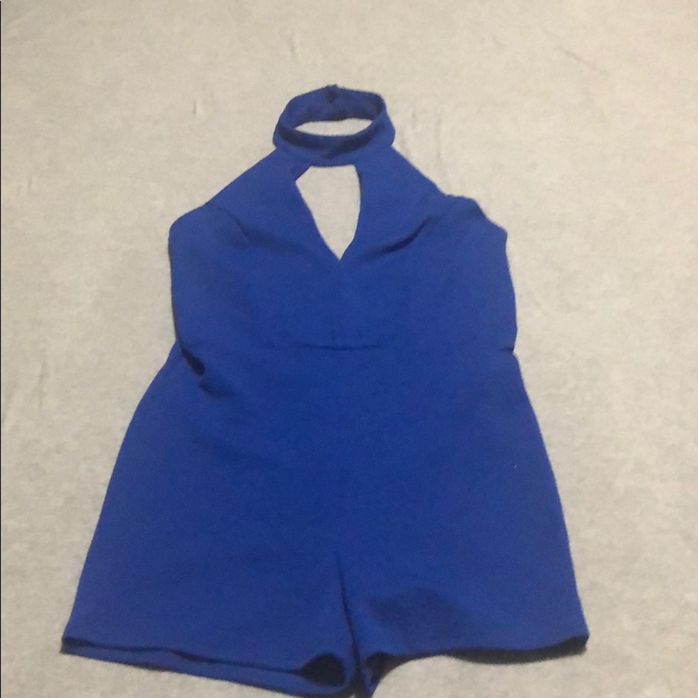 Blue Romper